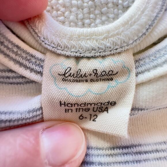 Lulu & Roo / Little Road Co. Striped Tunic EUC 6-12mo - Picture 4 of 4